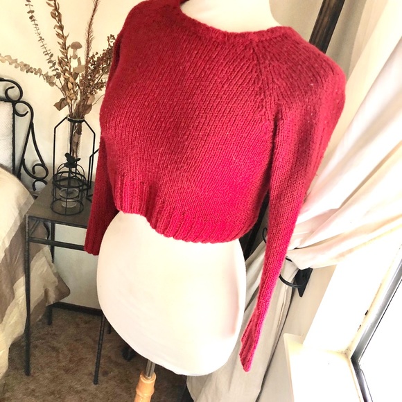 SOLD ✨Forever 21 Crop Top Sweater - Picture 3 of 3